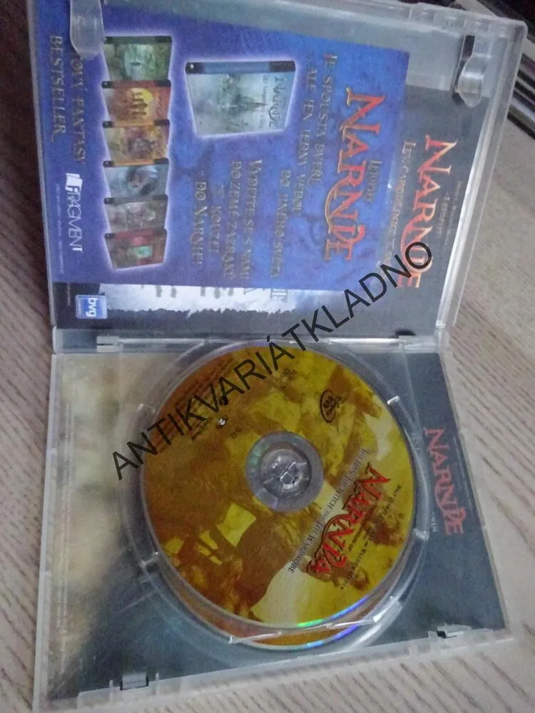 LETOPISY NARNIE, LEV, ČARODĚJNICE A SKŘÍŇ, 2X DVD, DVD FILM