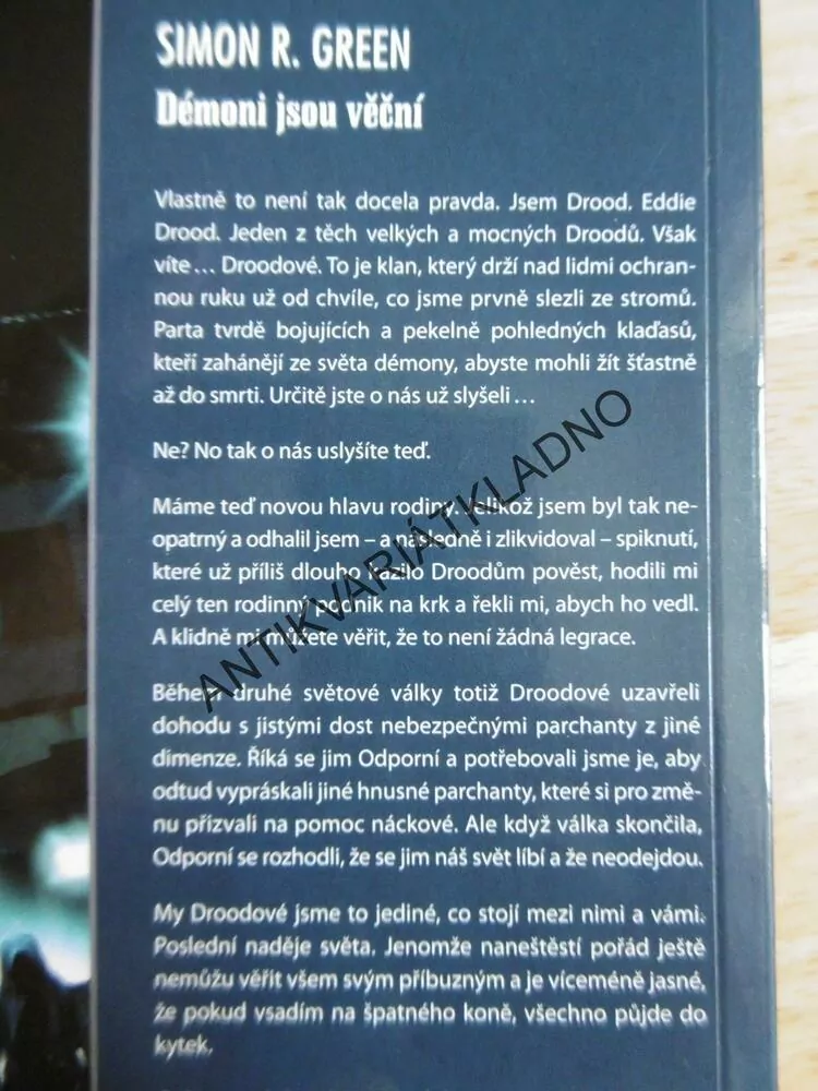 DÉMONI JSOU VĚČNÍ, SIMON R.GREEN,