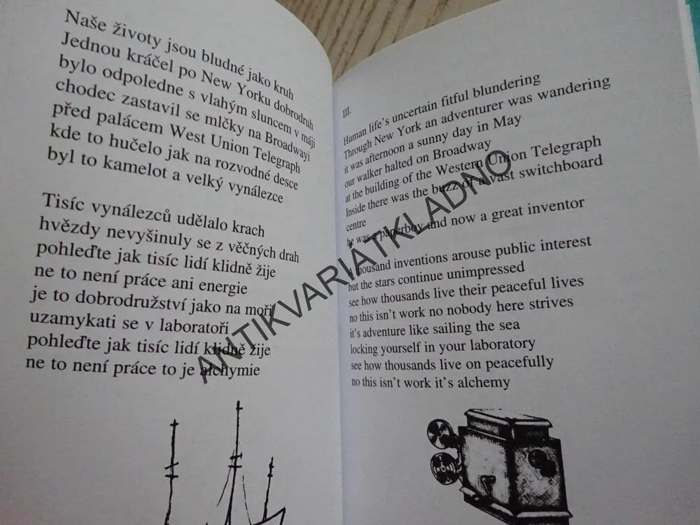 EDISON, VÍTĚZSLAV NEZVAL, **an