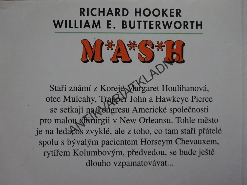 MASH V NEW ORLEANSU, RICHARD HOOKER, WILIAM E. BUTTERWORTH, **an