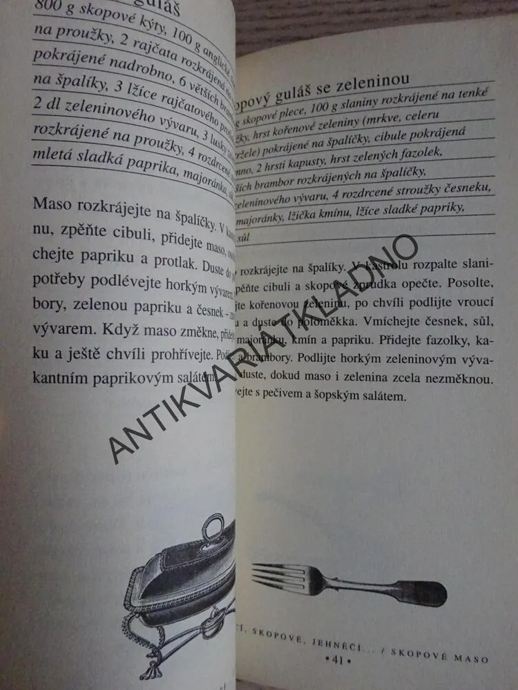 TELECÍ MASO, SKOPOVÉ, JEHNĚČÍ, KŮZLEČÍ, **an