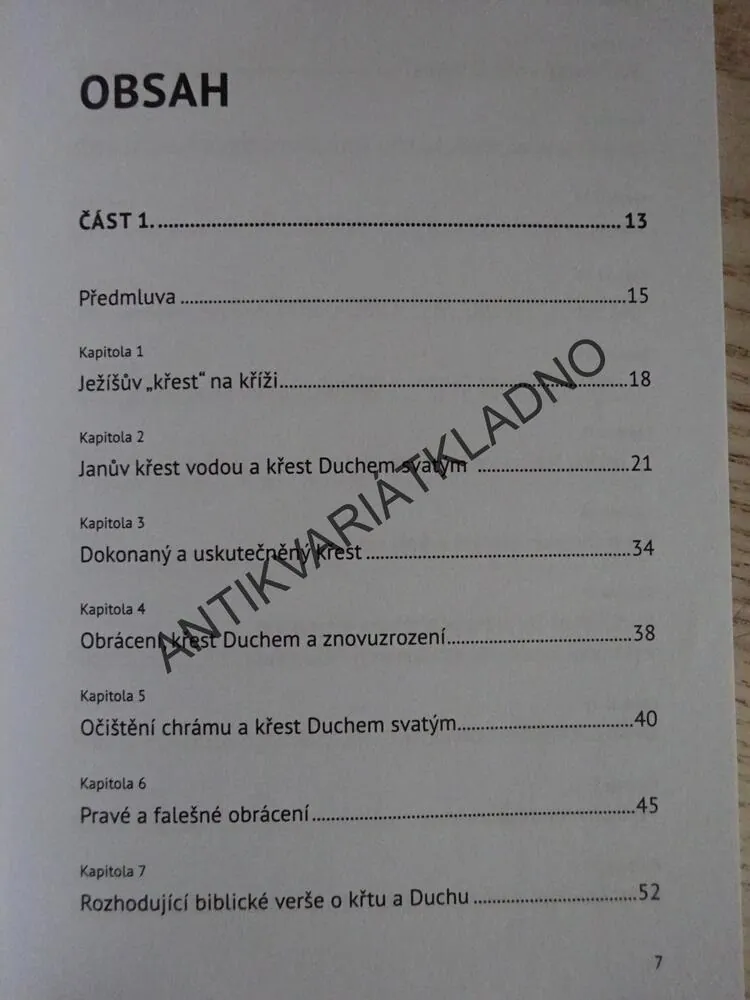 KŘEST DUCHEM SVATÝM, BOŽÍ UZDRAVENÍ, KORNELIUS NOVAK, **an
