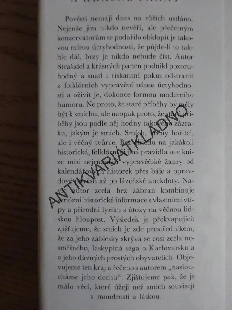 STRAŠIDLA A KRÁSNÉ PANNY, ZDENĚK ŠMÍD, NEPRAKTA, **an