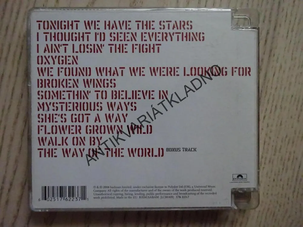 BRYAN ADAMS 11, CD HUDBA