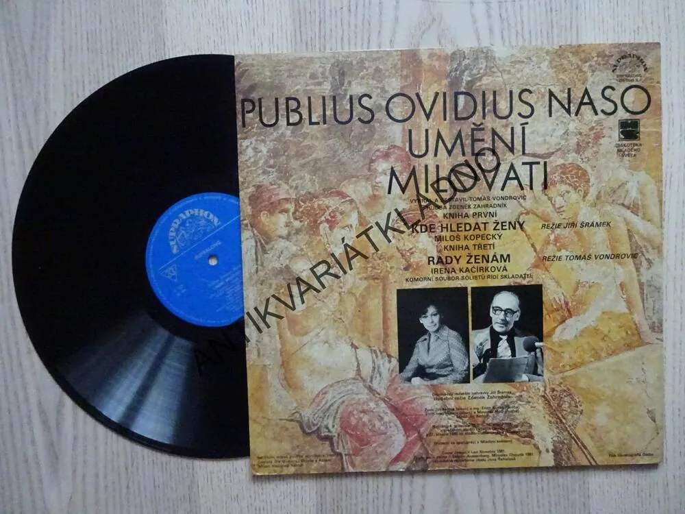 PUBLIUS OVIDIUS NASO, UMĚNÍ MILOVAT, LP, MLUVENÉ SLOVO
