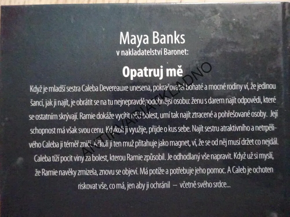 OPATRUJ MĚ, MAYA BANKS, **an