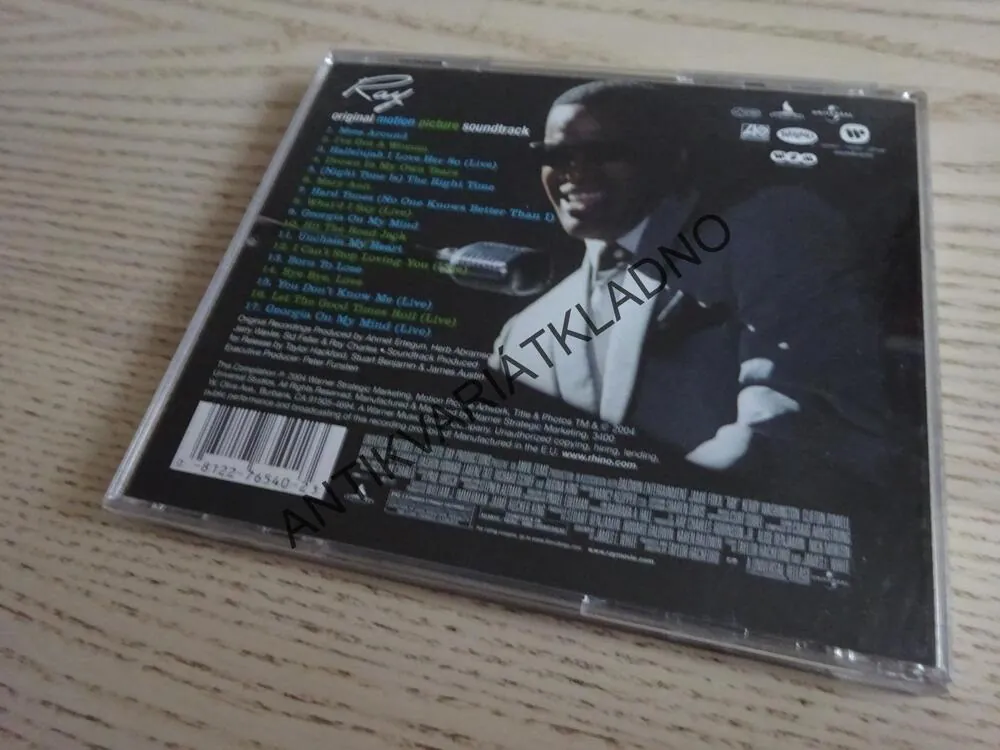 RAY CHARLES, CD HUDBA