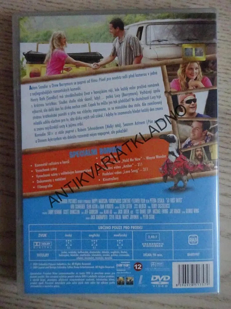 50X A STÁLE POPRVÉ, DVD FILM 