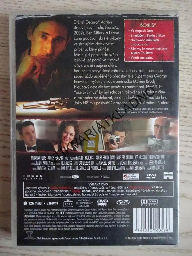 HOLLYWOODLAND, DVD FILM