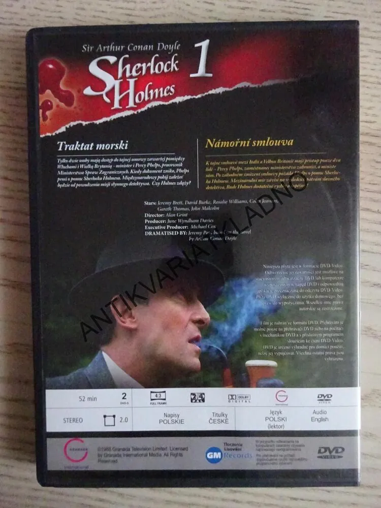 SHERLOCK HOLMES 1, DVD FILM 