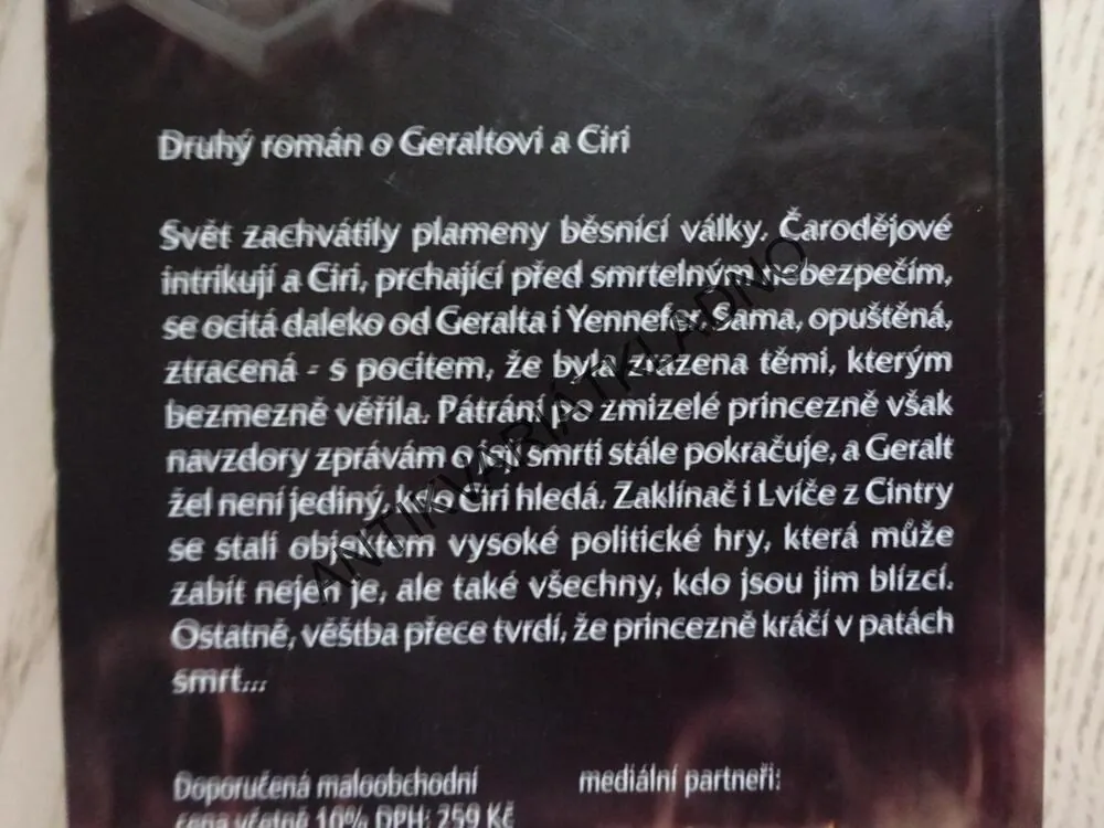 ZAKLÍNAČ 4., ČAS OPOVRŽENÍ, ANDRZEJ SAPKOWSKI **an