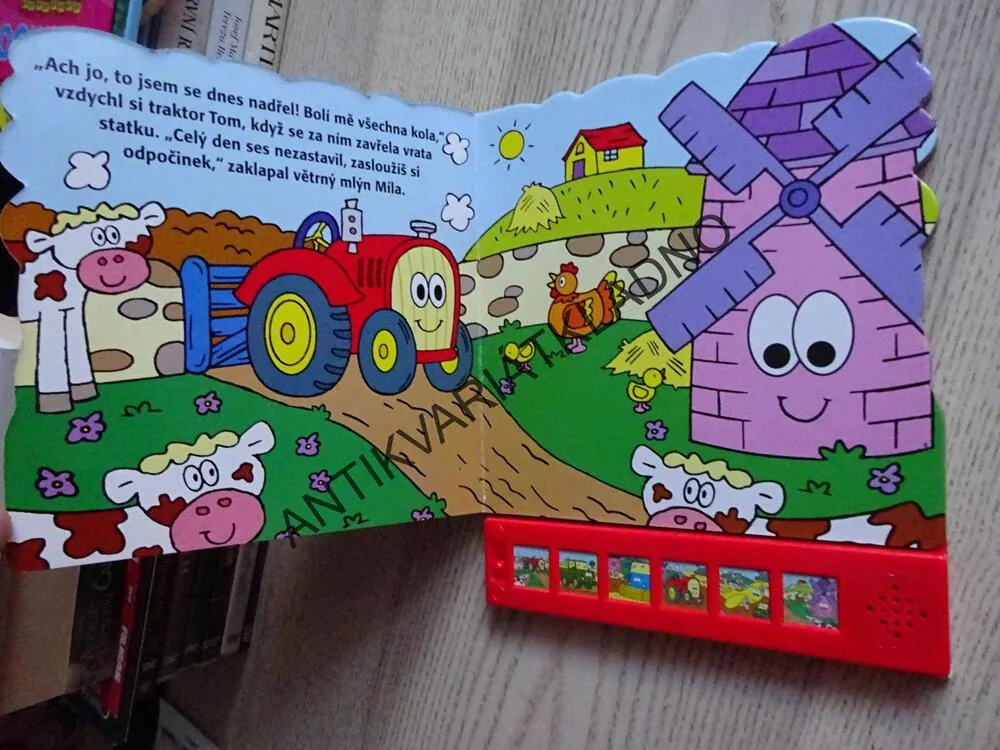 TRAKTOR TOM, STISKNI A POSLOUCHEJ, **an