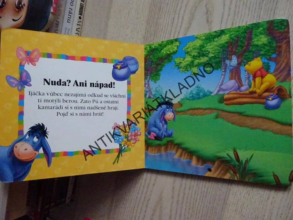 POJĎ SI HRÁT! MEDVÍDEK PÚ, MAGNETICKÁ KNÍŽKA, DISNEY, **an