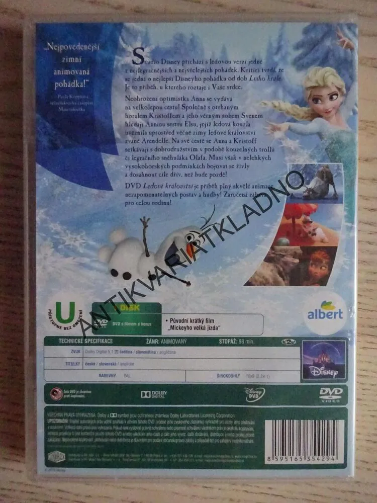 LEDOVÉ KRÁLOSTVÍ, DVD FILM