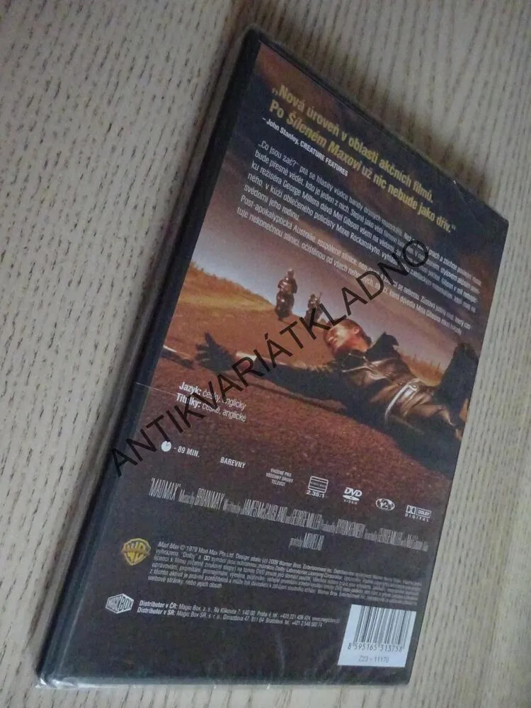 ŠÍLENÝ MAX, MEL GIBSON, DVD FILM 
