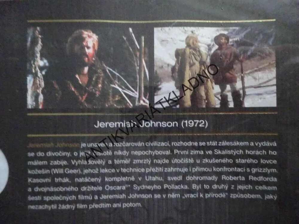 JEREMIAH JOHNSON, DVD FILM