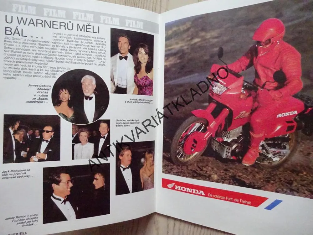 PREMIÉRA, FILM, TELEVIZE, VIDEO, 10/1990, SYLVESTER STALLONE