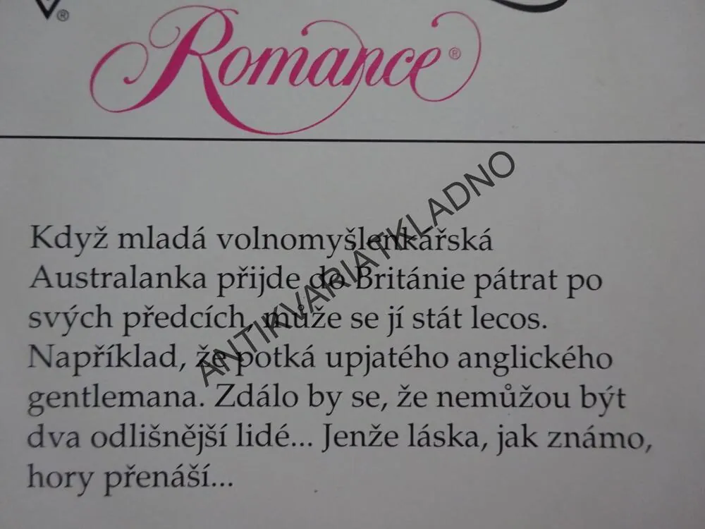 NEVÍTANÉ DĚDICTVÍ, EMMA DARCYOVÁ, **an