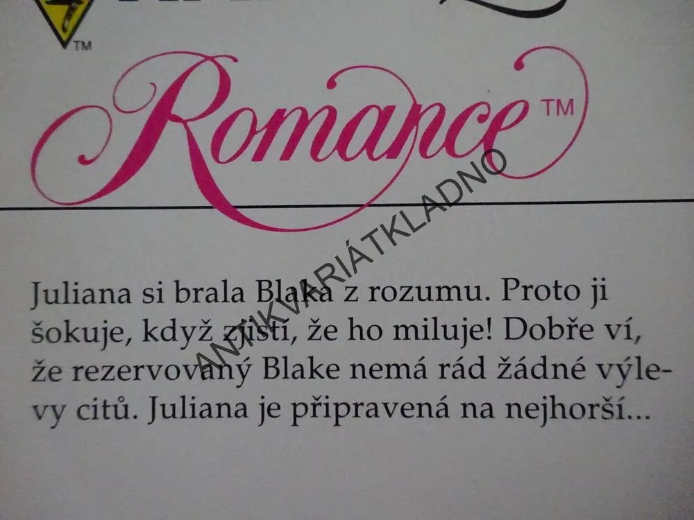 NEBEZPEČNÉ MANŽELSTVÍ, MIRANDA LEE, **an