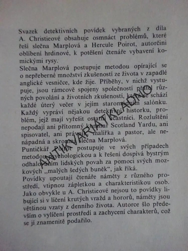 18 OŘÍŠKŮ K ROZLOUSKNUTÍ, AGATHA CHRISTIE, **an