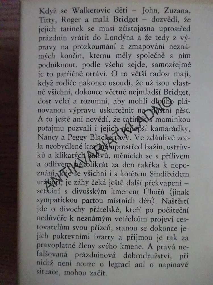 ZÁHADNÉ VODY, ARTHUR RANSOME, **an