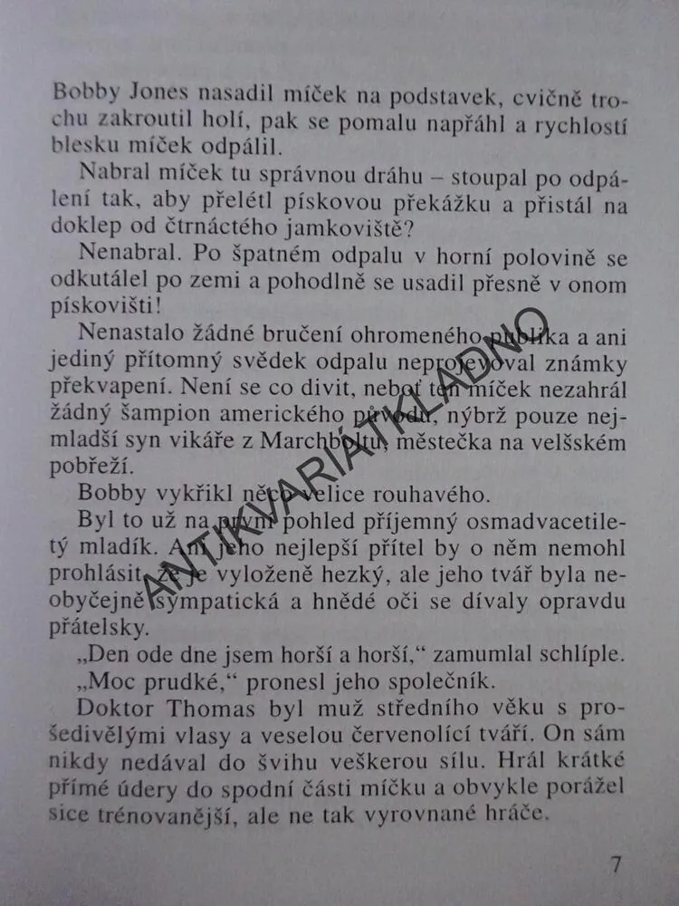 PROČ NEPOŽÁDALI EVANSE?, AGATHA CHRISTIE, **an