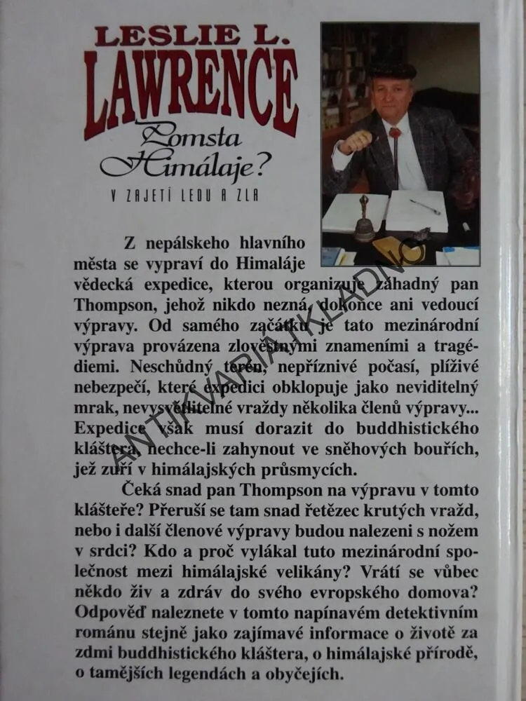 POMSTA HIMALÁJE?, V ZAJETÍ LEDU A ZLA, LESLIE L. LAWRENCE, **an