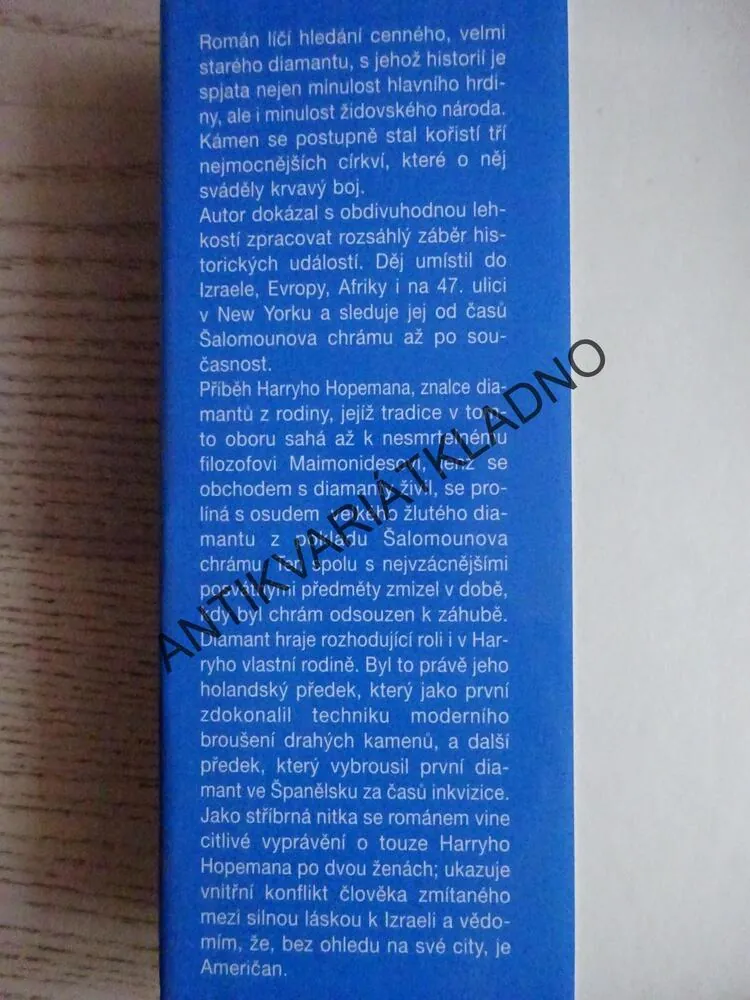 TAJEMNÝ DIAMANT, NOAH GORDON, **an