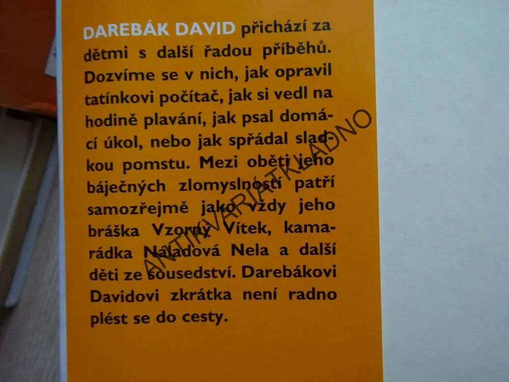 POMSTA DAREBÁKA DAVIDA, FRANCESCA SIMONOVÁ, TONY ROSS, **an