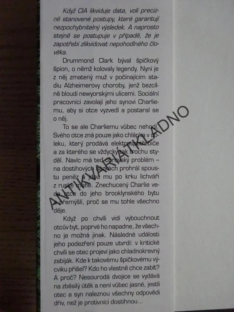 NA ČERNÉ LISTINĚ, KEITH THOMSON, **an