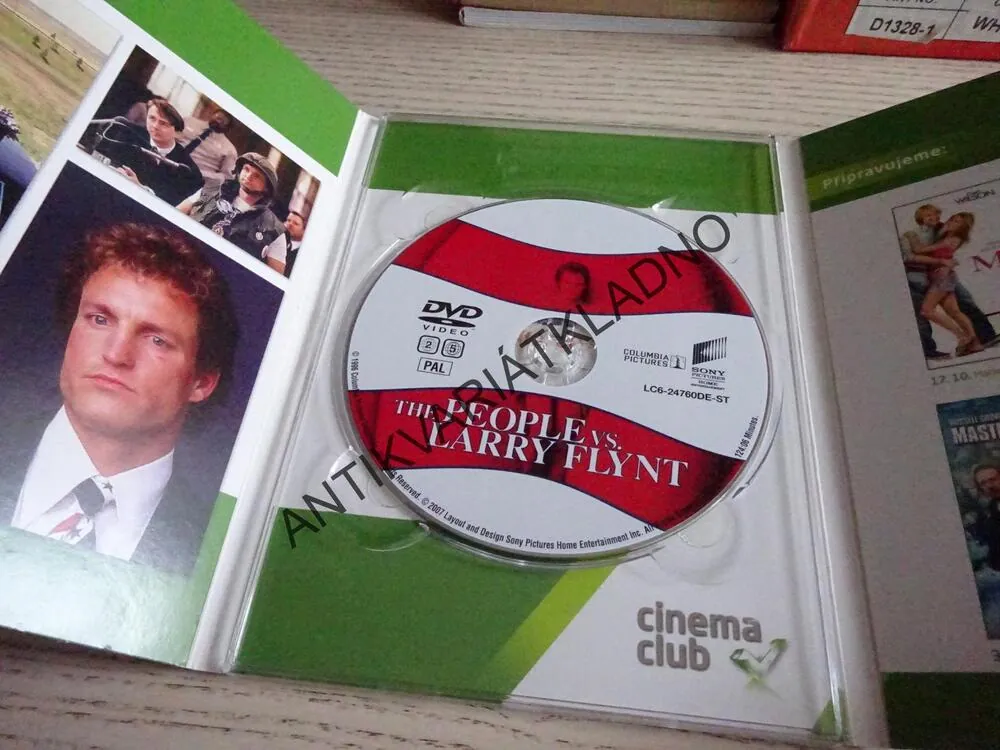 LID VS. LARRY FLINT, DVD FILM