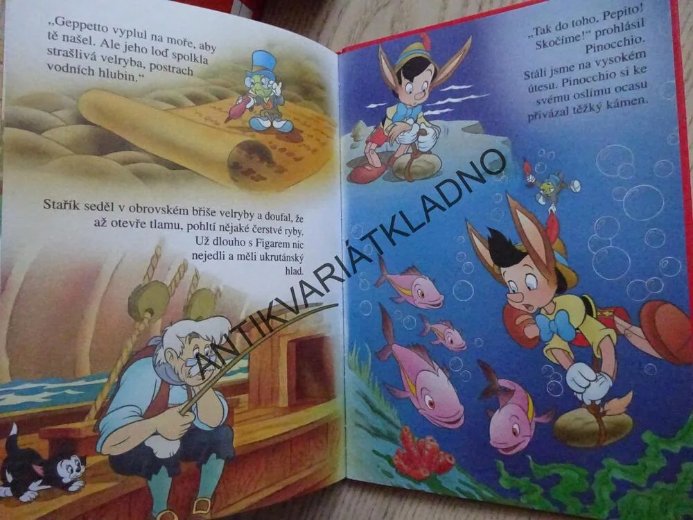 PINOCCHIO, WALT DISNEY, **an