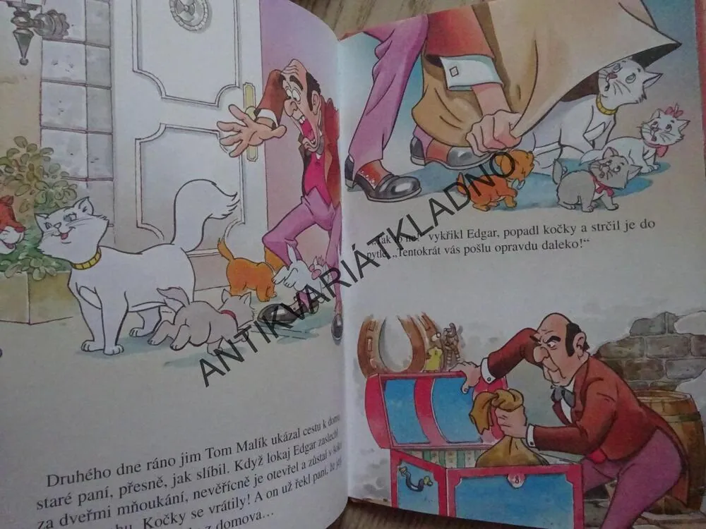 ARISTOKOČKY, WALT DISNEY, **an