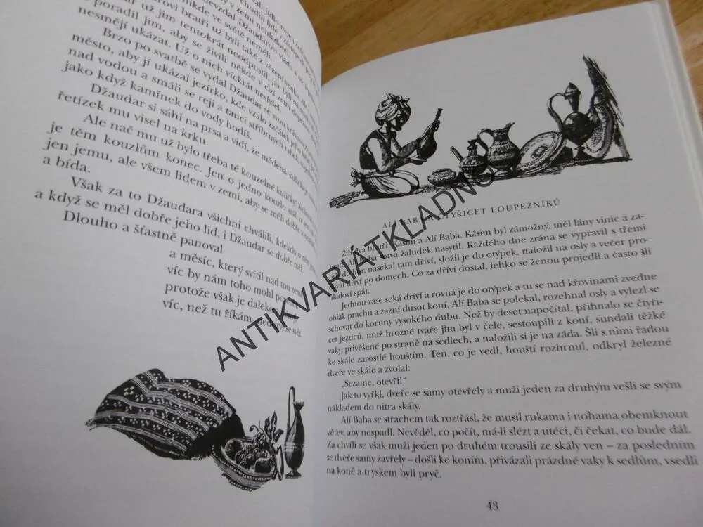 POHÁDKY Z TISÍCE A JEDNÉ NOCI, FRANTIŠEK HRUBÍN, JIŘÍ TRNKA, **an