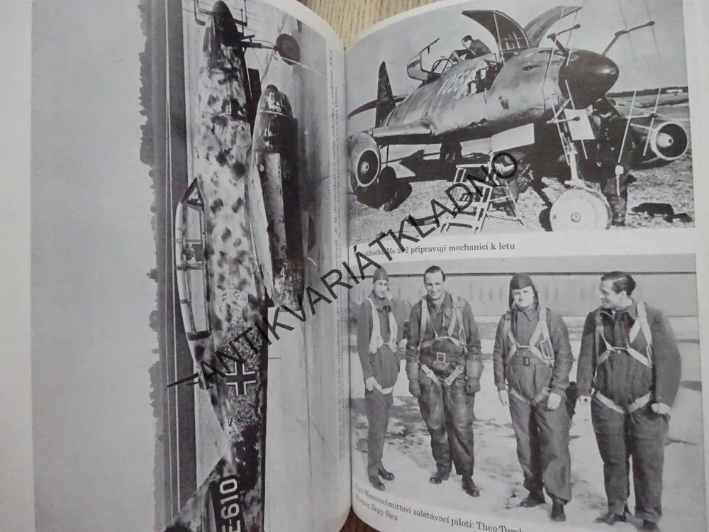 MESSERSCHMITT ME 262, MANO ZIEGLER,LETECTVÍ, **an