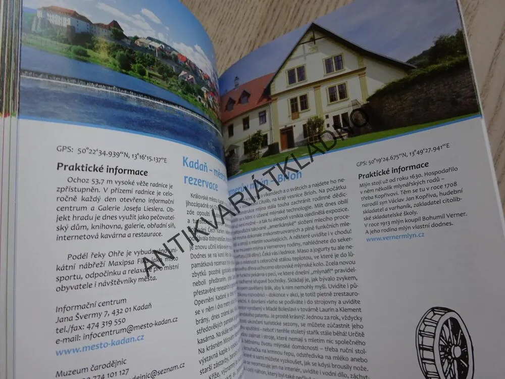 NEJZAJÍMAVĚJŠÍ A NEJKRÁSNĚJŠÍ MÍSTA V ÚSTECKÉM KRAJI, PRŮVODCE, **an