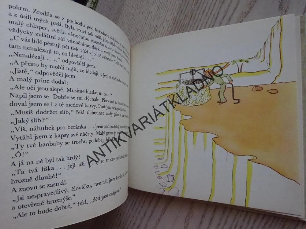 MALÝ PRINC, ANTOINE DE SAINT- EXUPÉRY, **an