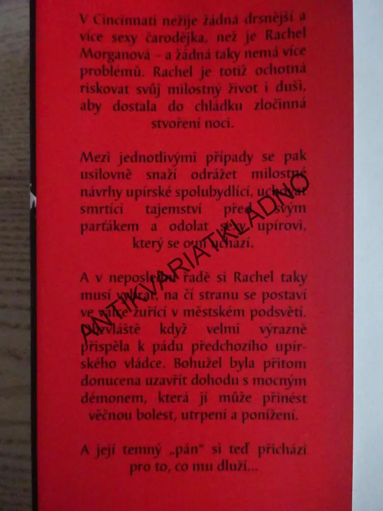 NIKDY NEZEMŘÍT, KIM HARRISON, **an