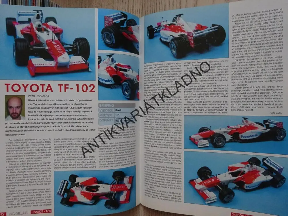 MODELÁŘ 3/2005 , MODELÁŘSTVÍ, LETECTVÍ