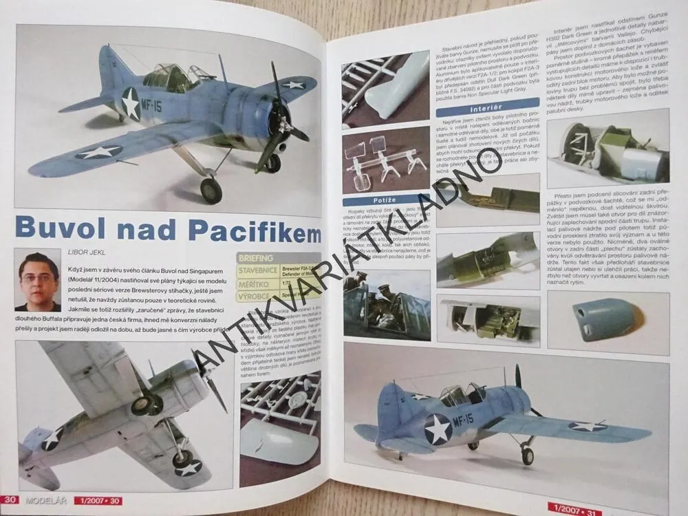 MODELÁŘ 1/2007, MODELÁŘSTVÍ, LETECTVÍ