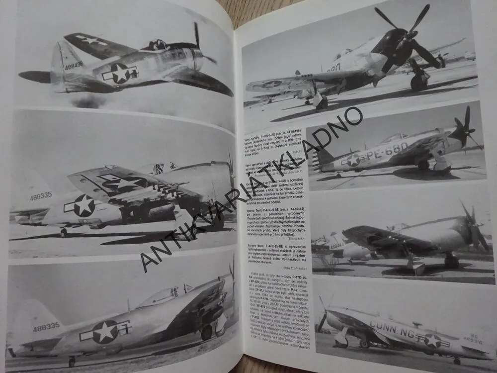 MONOGRAFIE, P-47 THUNDERBOLT 1. ČÁST