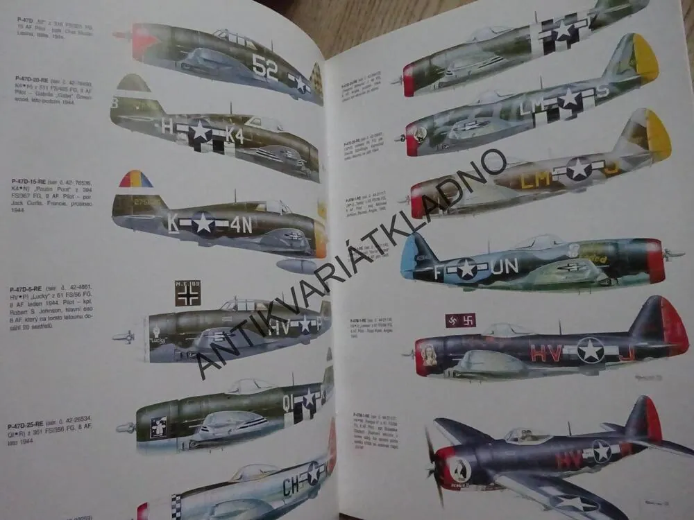 MONOGRAFIE, P-47 THUNDERBOLT 2. ČÁST