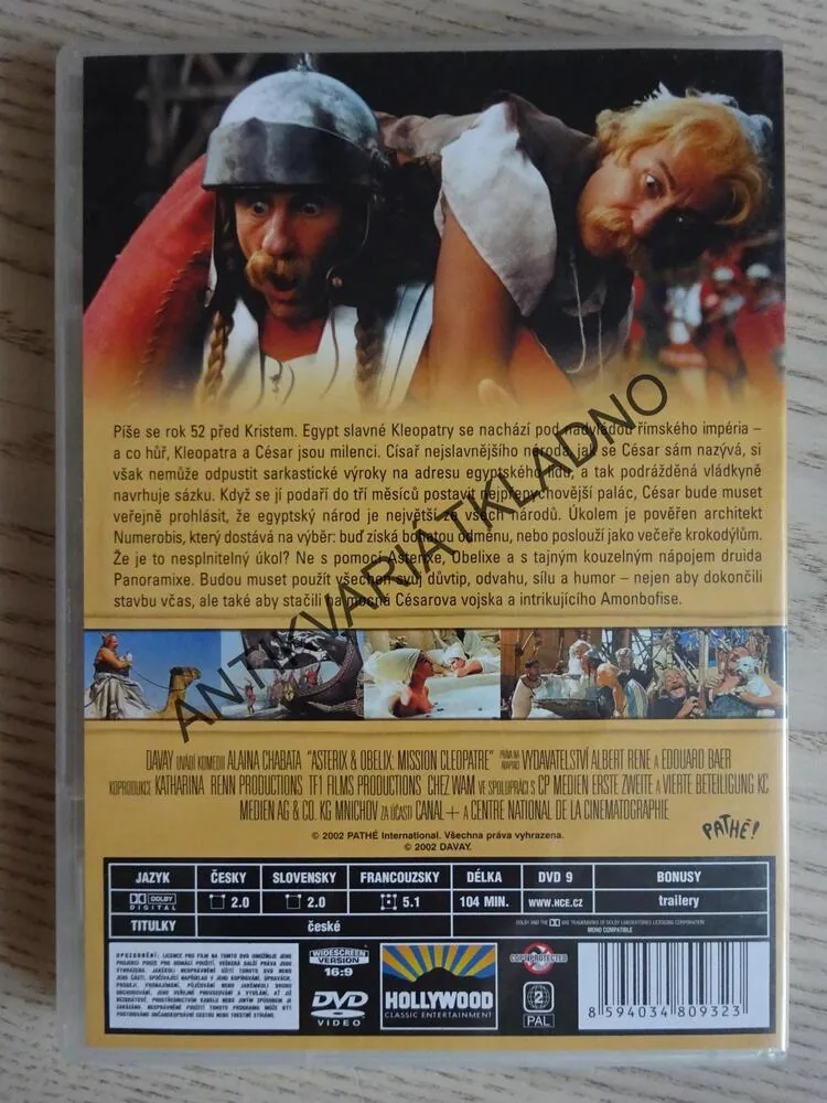 ASTERIX A OBELIX: MISE KLEOPATRA, DVD FILM