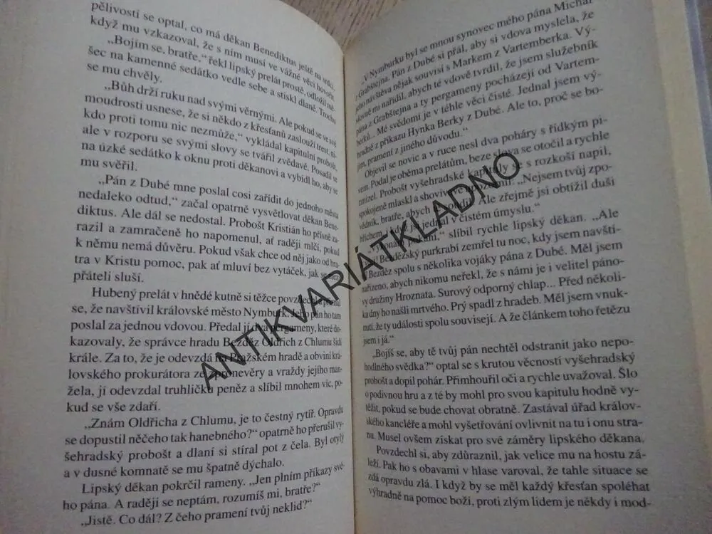 ROMÁN O RŮŽI, VLASTIMIL VONDRUŠKA, **an