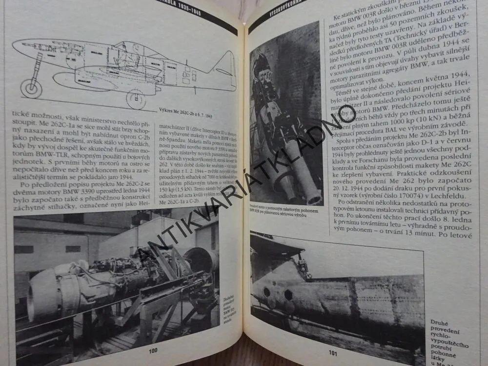 NĚMECKÁ RAKETOVÁ LETADLA 1935-1945, VÝVOJ PŘEVRATNÉ TECHNIKY, JOACHIM DRESSEL, MANFRED GRIEHL, **an
