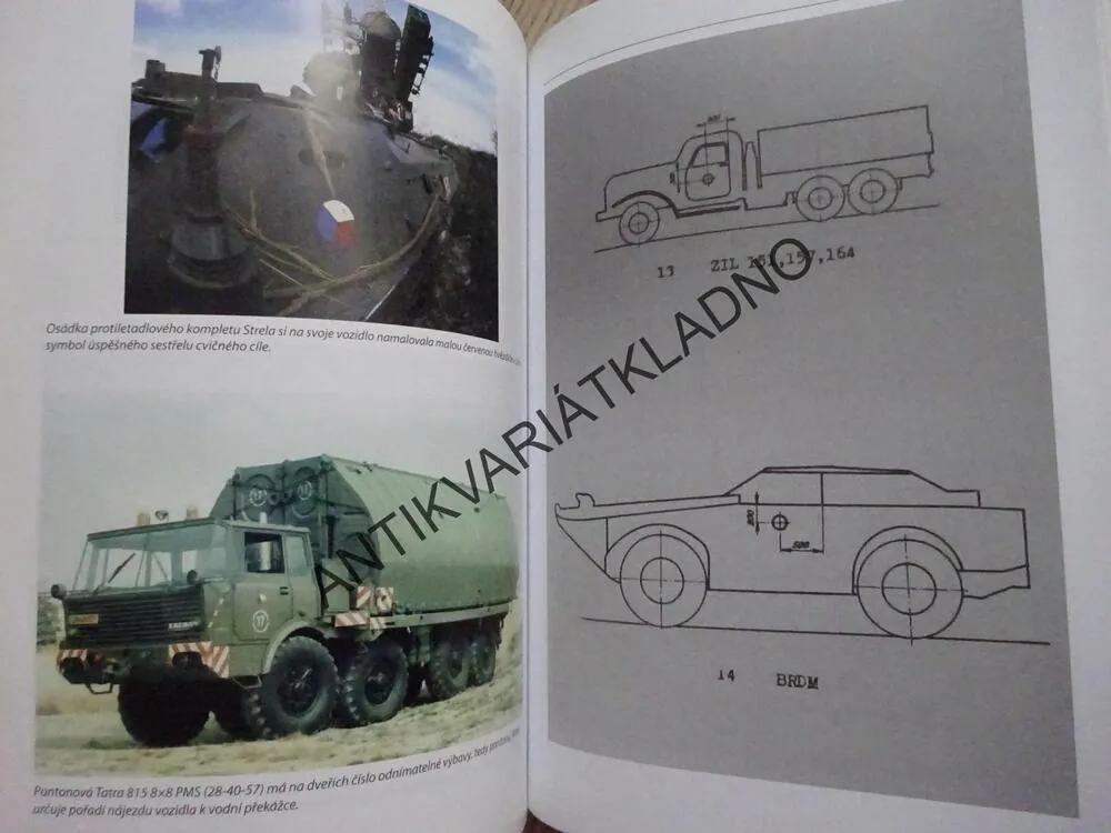 ZBARVENÍ A OZNAČOVÁNÍ VOZIDEL ČESKOSLOVENSKÉ ARMÁDY V LETECH 1945-1992, JIŘÍ SEHNAL, **an