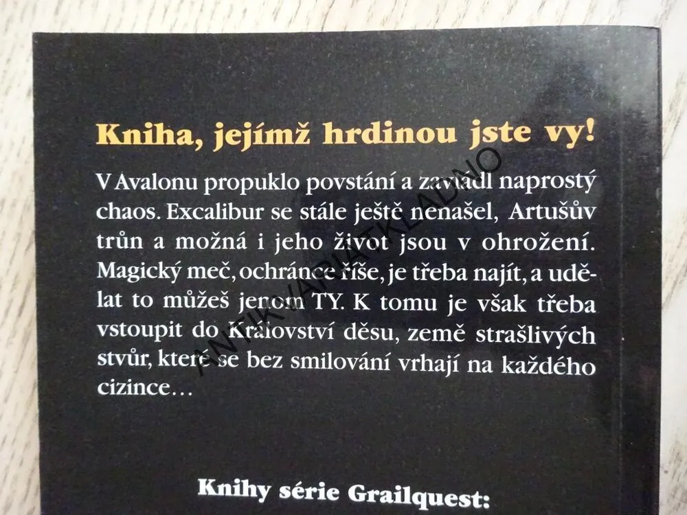 KRÁLOVSTVÍ DĚSU 5, GRAILQUEST, J. H. BRENNAN, **an