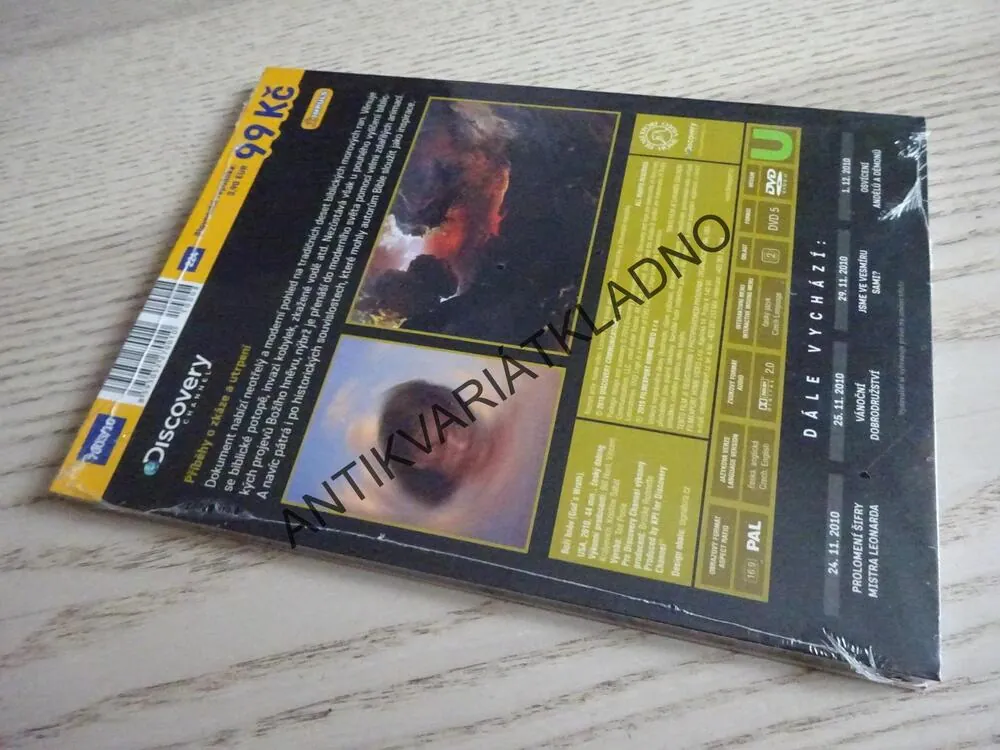 BOŽÍ HNĚV, DVD FILM DOKUMENT