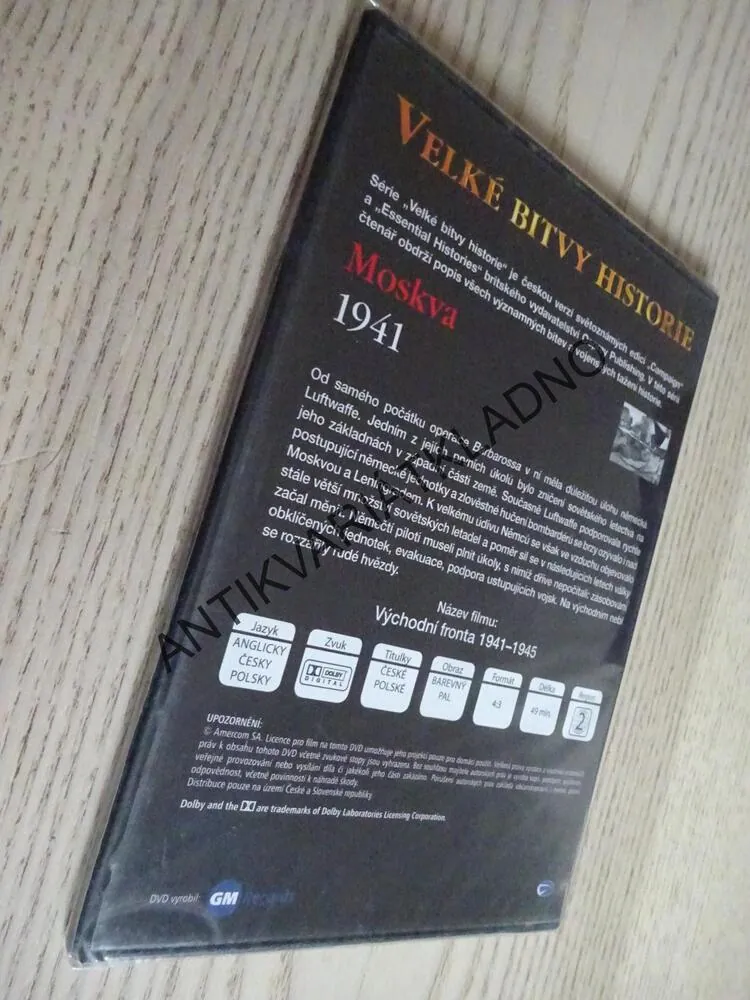 MOSKVA 1941, DVD FILM DOKUMENT