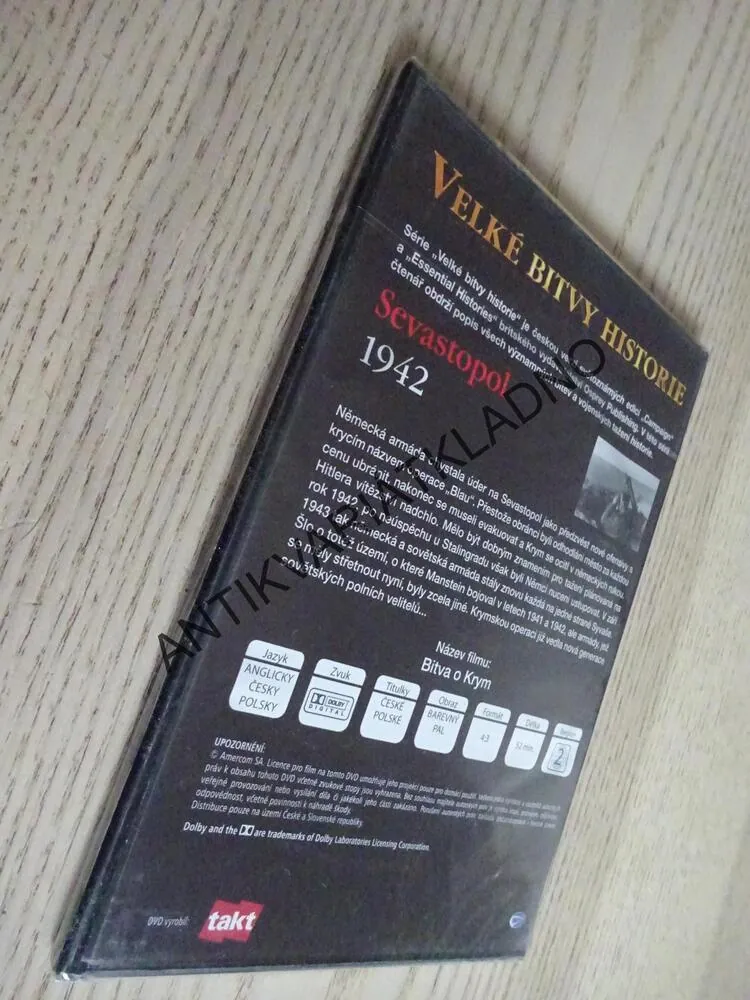 SEVASTOPOL 1942, DVD FILM DOKUMENT